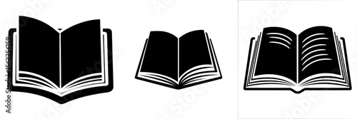 A book flat icon is suitable for education apps and websites focused on reading or learning