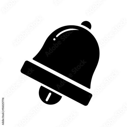 Incoming inbox message alerts are symbolized by a notification bell icon, also referred to as an alarm symbol, and are comparable to ringing bells, commonly used in alarm clock and smartphone