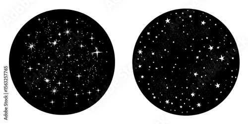 The night sky is full of stars, as seen in the Modern Sky Background