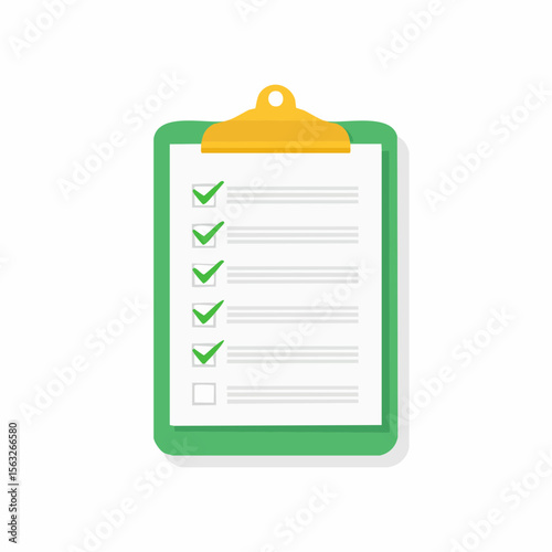 Checklist Clipboard Planning and Organization Tool