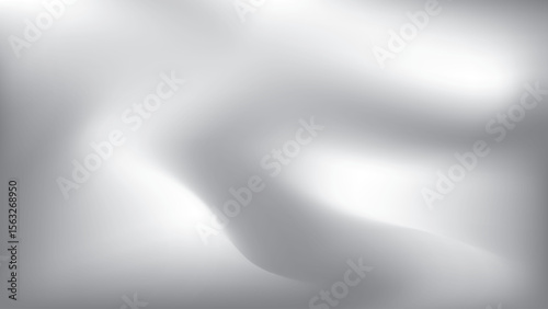 Abstract white and gray gradient background. Vector illustration.