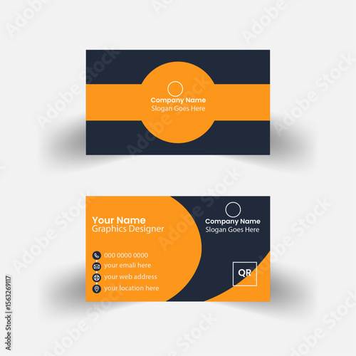 Creative and modern business card template	