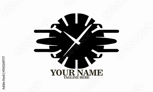 illustration vector repeat day time. National repeat day vector illustration time loop icon and logo design