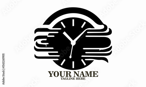 illustration vector repeat day time. National repeat day vector illustration time loop icon and logo design
