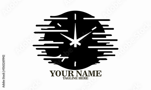illustration vector repeat day time. National repeat day vector illustration time loop icon and logo design