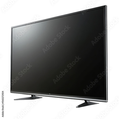 Smart tv on transparent background