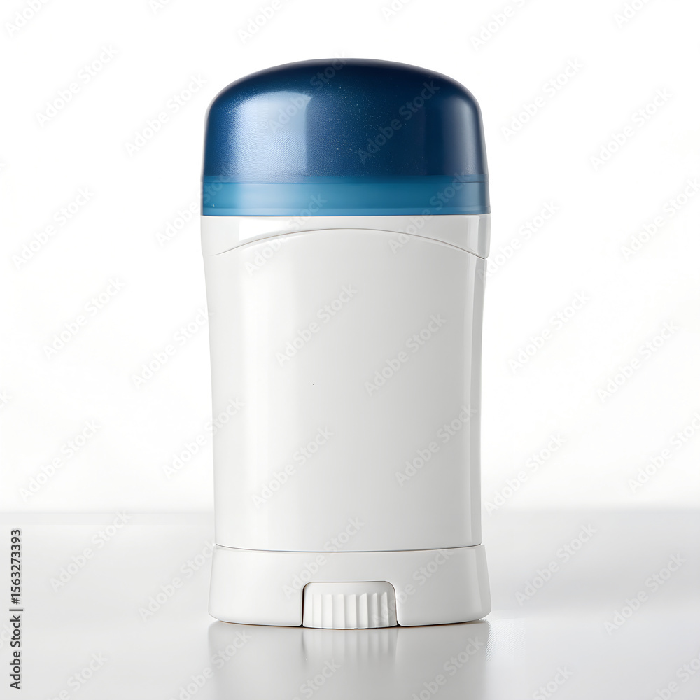 Minimal Deodorant Stick Bottle Isolated on White – High-Resolution Studio Product Image Minimal Deodorant Stick Bottle Isolated on White – High-Resolution Studio Product Image