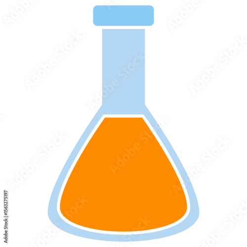 erlenmeyer flask chemical laboratory
