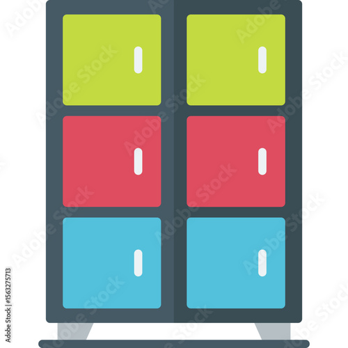 Gym Lockers Icon