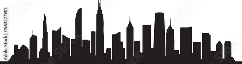Modern Cityscape Silhouette