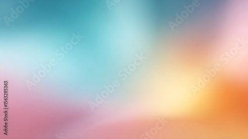 Minimalist pastel gradient background with soft warm hues of pink, orange, and blue, ideal for web design or branding