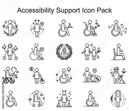 Accessibility Support Icon Pack
