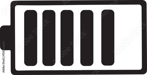Battery icon with four out of five bars filled. This indicates the battery is nearly full on a file submission page for vector graphics.