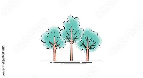 Nature tree forest grove outdoors growing natural greenery wooded area landscape vegetation