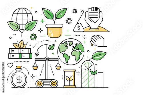 Sustainable Growth Balancing Environmental Responsibility and Economic Progress