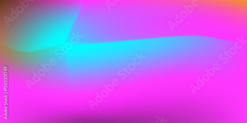 Colorful abstract background with smooth pink and cyan gradient blend, soft lighting, and fluid transitions.
