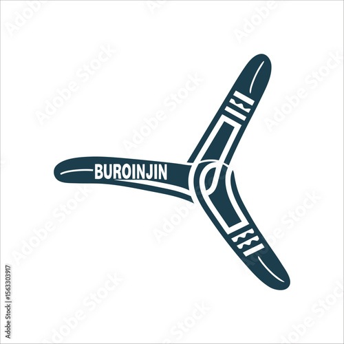 Buroinjin Football Logo Icon Vector Buroinjin Skin football in flight