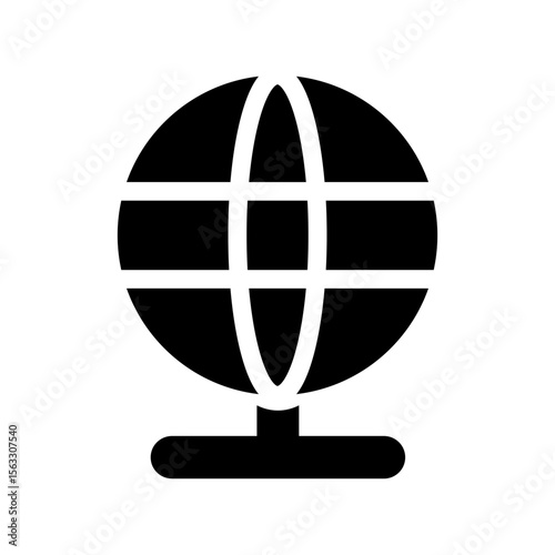globe global reach icon
