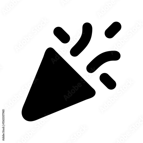 party popper celebration event icon
