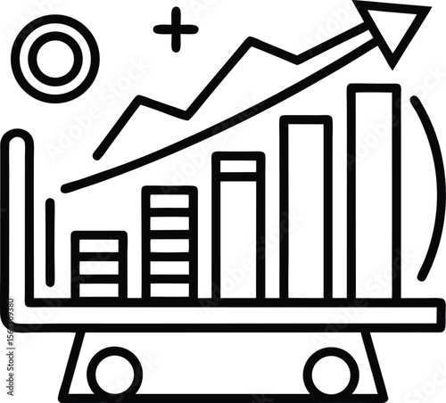  Adobe Illustrator Artwork shopping cart and money