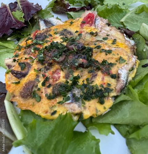 tortino di alici fresche