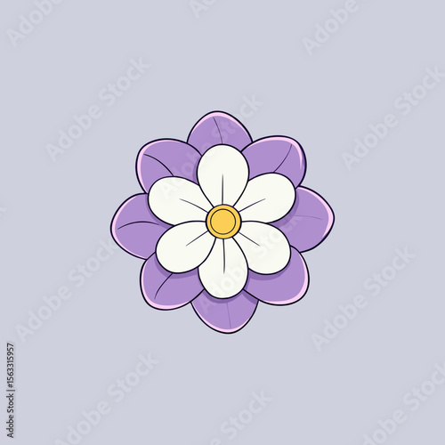pink background with flowers