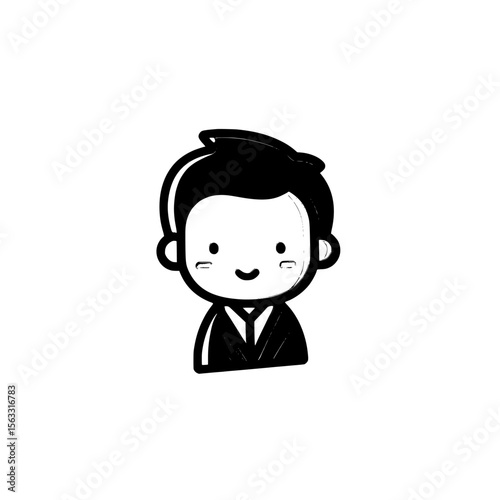 Office icon in mix filled style boasts a simple modern design, with an additional option of a simple modern outline filled icon