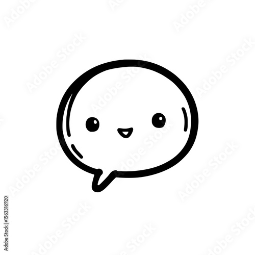 The icon for voicemessage and its line art representation are depicted in a simple style, ideal for logos and icons related to voicemessage