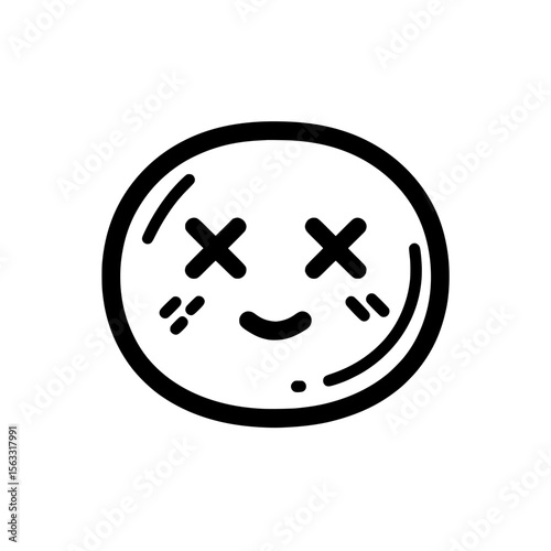 Modern illustration featuring an expensive line icon design with a thin black outline symbol on a transparent background that is editable