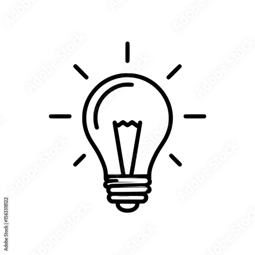 The white light illumination line is represented by a modern icon with an editable stroke