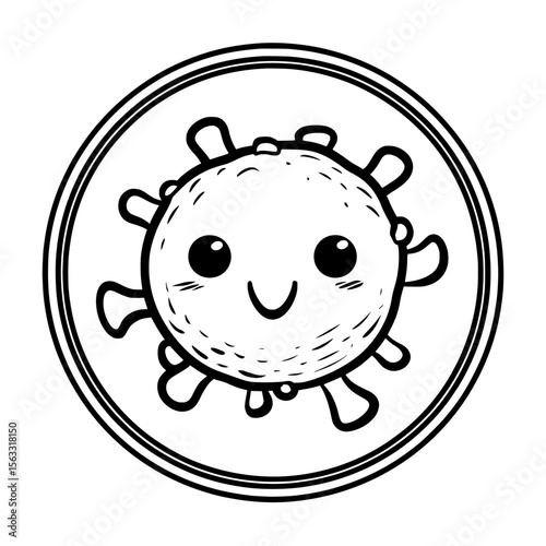 The cancer carcinoma line icon is a representation of modern cancer malignant disease