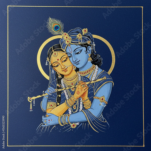 Divine Union of Radha and K...