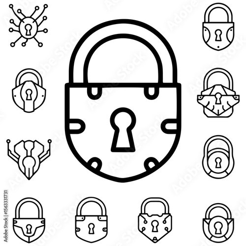 Dynamic and stylish lock designs for security companies, private investigators, and safety consultants
