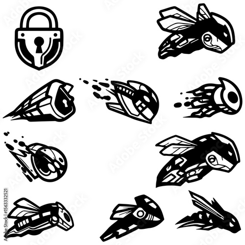 A collection of vector locks for creating engaging escape room-style puzzles within a video game