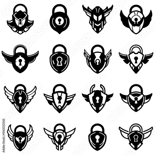 These vector icons are perfect for cybersecurity firms specializing in decentralized finance and crypto