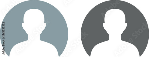 profile default avatar icon. user account dp symbol for social media website, app. vector illustration on transparent background