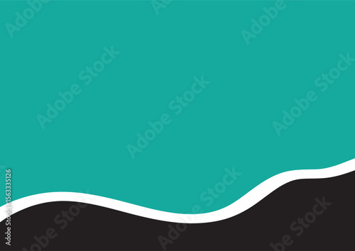 Torn Paper Background. Torn Old Paper Background Vector. Open frame strip with broken border piece. Blank turn note or tag for advertising illustration.