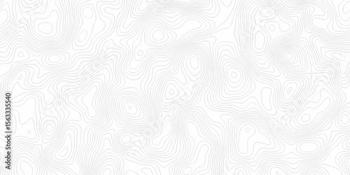 Abstract swirl pattern vector texture with curved seamless lines on transparent background. Minimal topography design for modern graphics motion wave   surfaces. Contour abstract map relief outline. 