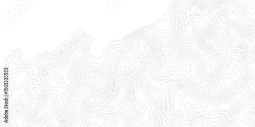 Abstract swirl pattern vector texture with curved seamless lines on transparent background. Minimal topography design for modern graphics motion wave   surfaces. Contour abstract map relief outline. 