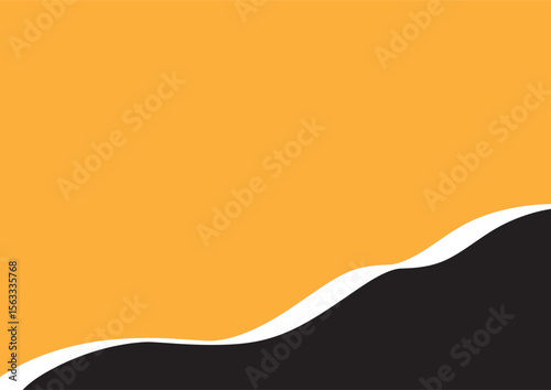 Torn Paper Background. Torn Old Paper Background Vector. Open frame strip with broken border piece. Blank turn note or tag for advertising illustration.