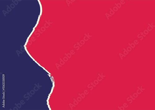 Torn Paper Background. Torn Old Paper Background Vector. Open frame strip with broken border piece. Blank turn note or tag for advertising illustration.