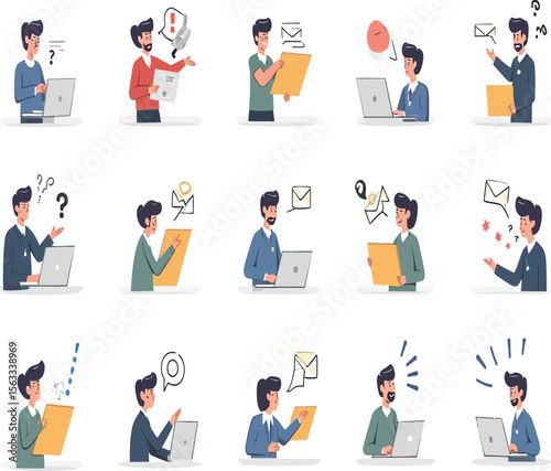 Modern Business Teamwork and Corporate Meeting Concepts