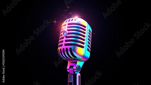 Vintage Microphone 
