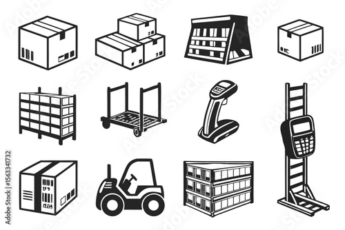 warehouse-inventory-icons---black-icons-