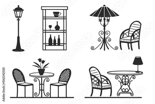 interior-design-and-furniture---black-icons-