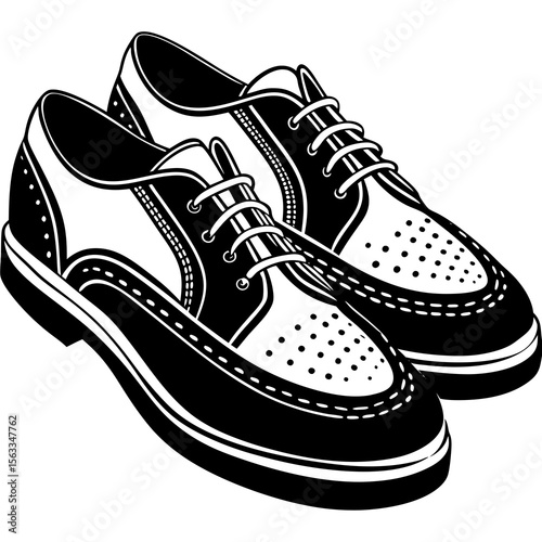 sport shoes vector illustration