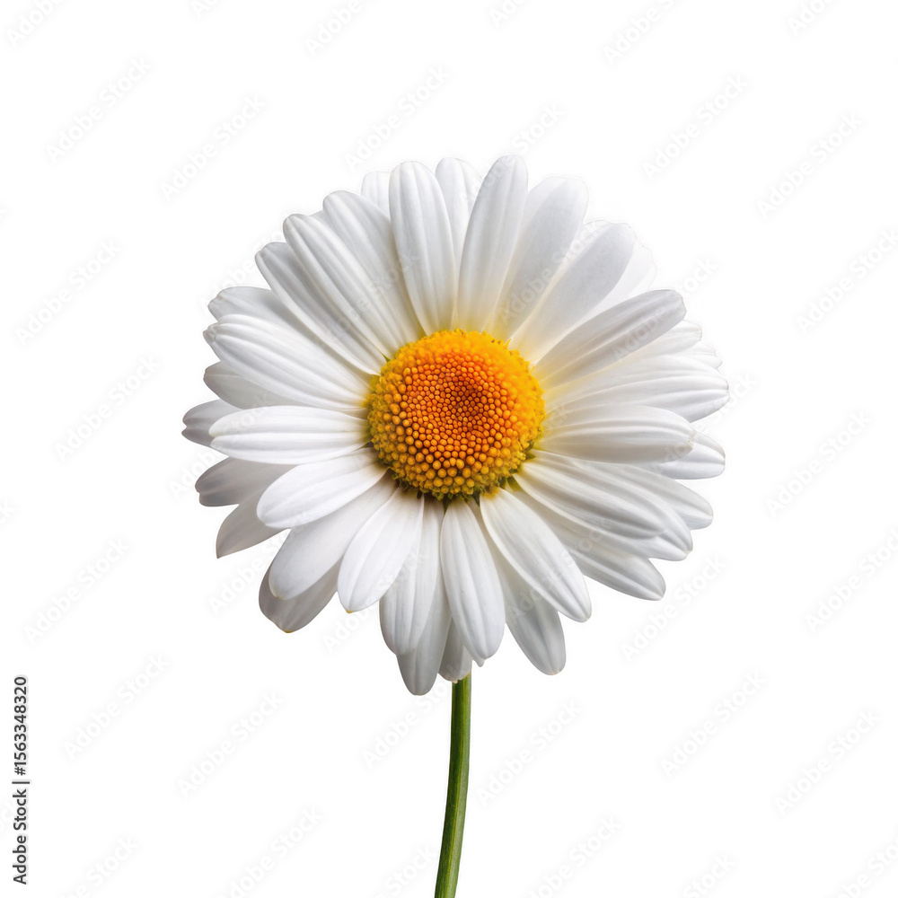 Fototapeta premium daisy flower isolated on transparent background