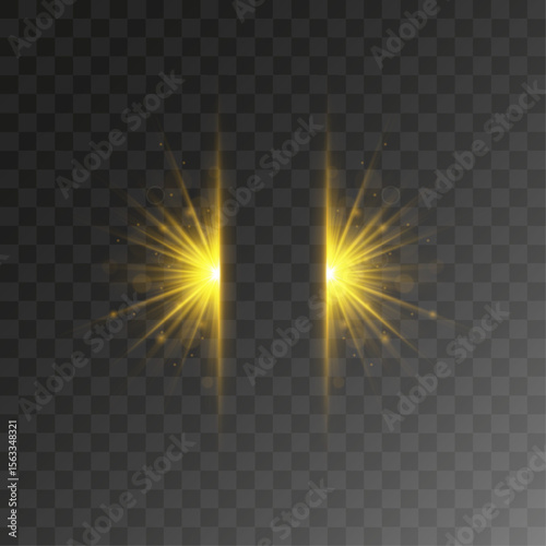 png magic glow with vibrant beam shining explosion abstract celebration vector flare bright background sparkle design holiday graphic transparent gradient light energy

