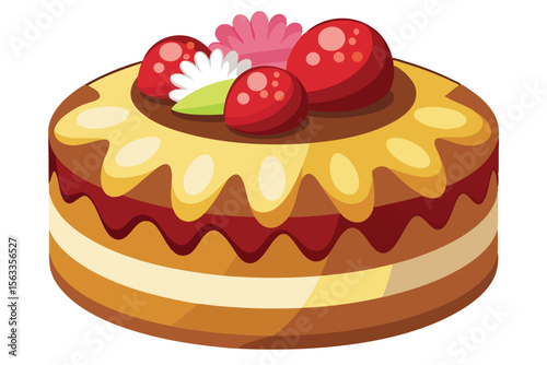 Delicious Strawberry Cake A Sweet Treat for Any Occasion