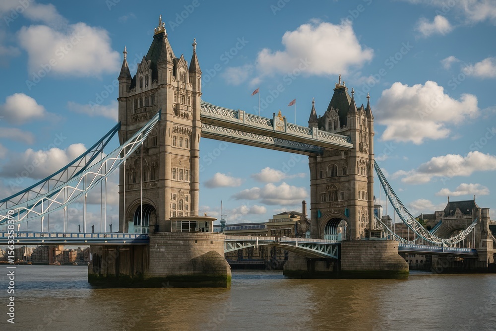 Fototapeta premium Iconic London Tower Bridge landmark.